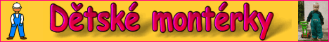 Dětské montérky - trvanlivé oděvy pro volný čas