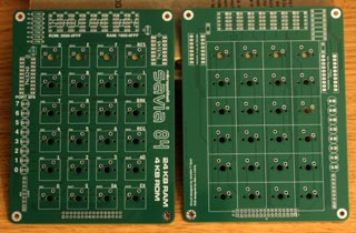 Savia 84 display/keyboard PCBs