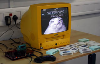 Z80 TV Game 2 in operation