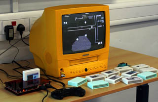 Z80 TV Game 2 in operation