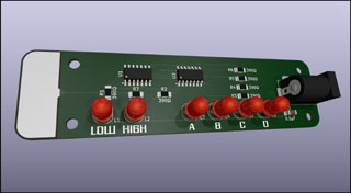 Logic probe PCB