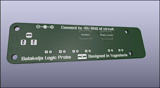 Logic probe PCB